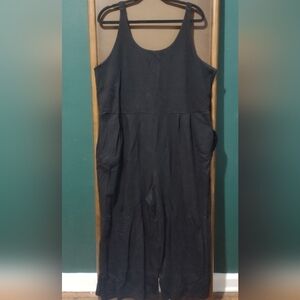 Eileen Fisher Black Jersey Jumpsuit